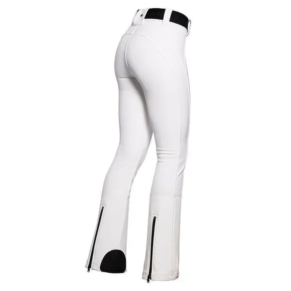 Goldbergh Pippa Belted Ski Pants White Black NWT US 10 - Picture 7 of 7